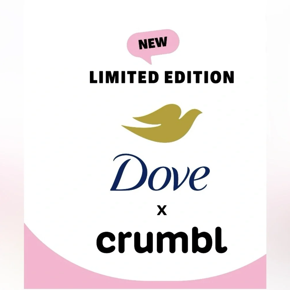 Limited Edition Dove X Crumbl Lemon 🍋 Glaze Complete Set